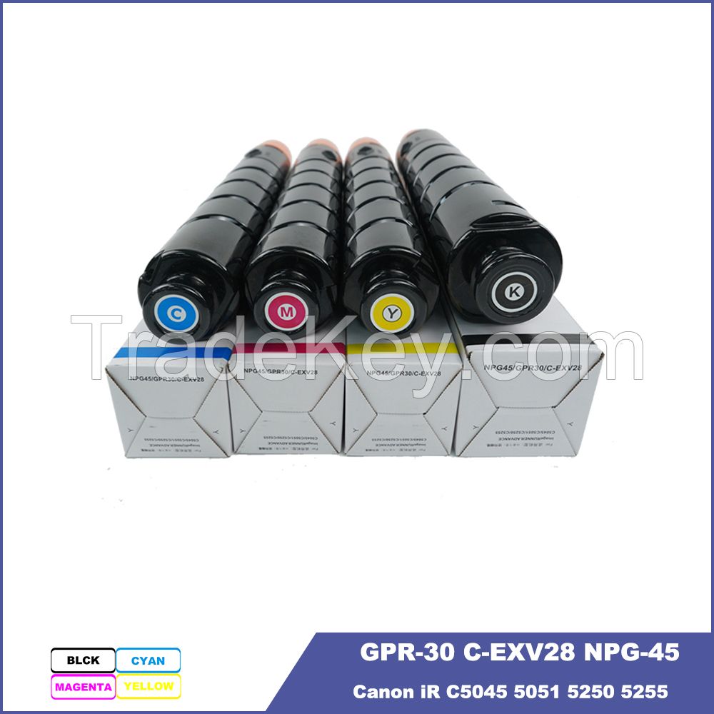 Canon GPR30 C-EXV28 NPG45 Toner Cartridge for IRC5045 IRC5051 IRC5250 IRC5255