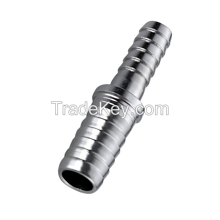 Splice reducing S/S 4mm to 6mm Stainless Steel Barbed Hose Straight Beer Brewing Fitting
