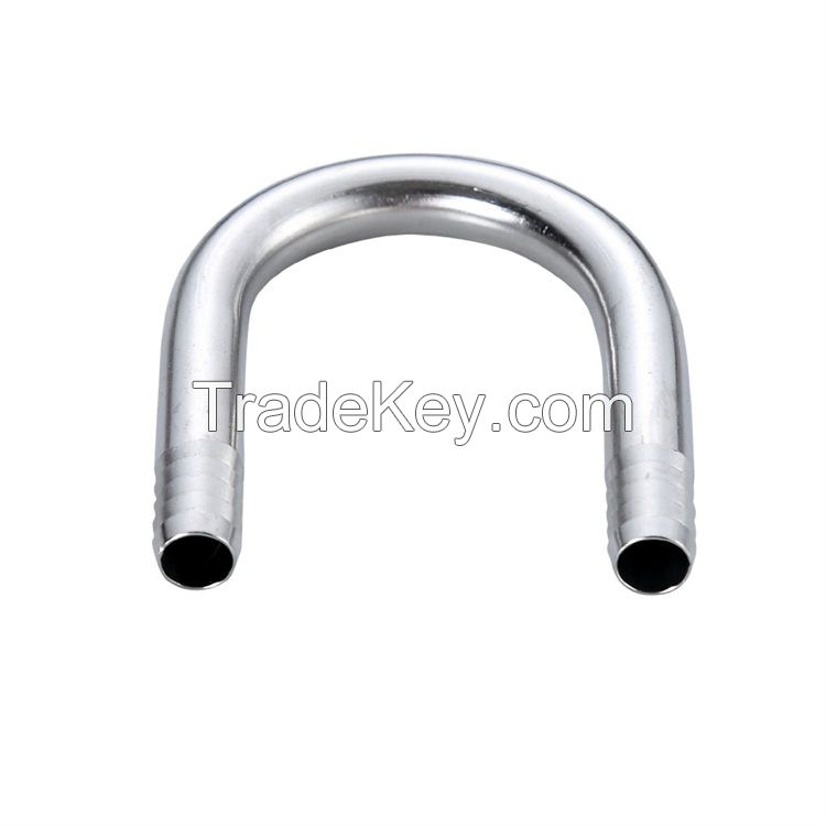 High Quality c180 Degree Elbow U Bend Stainless Steel Barb Elbow U Bend Connecting Fitting