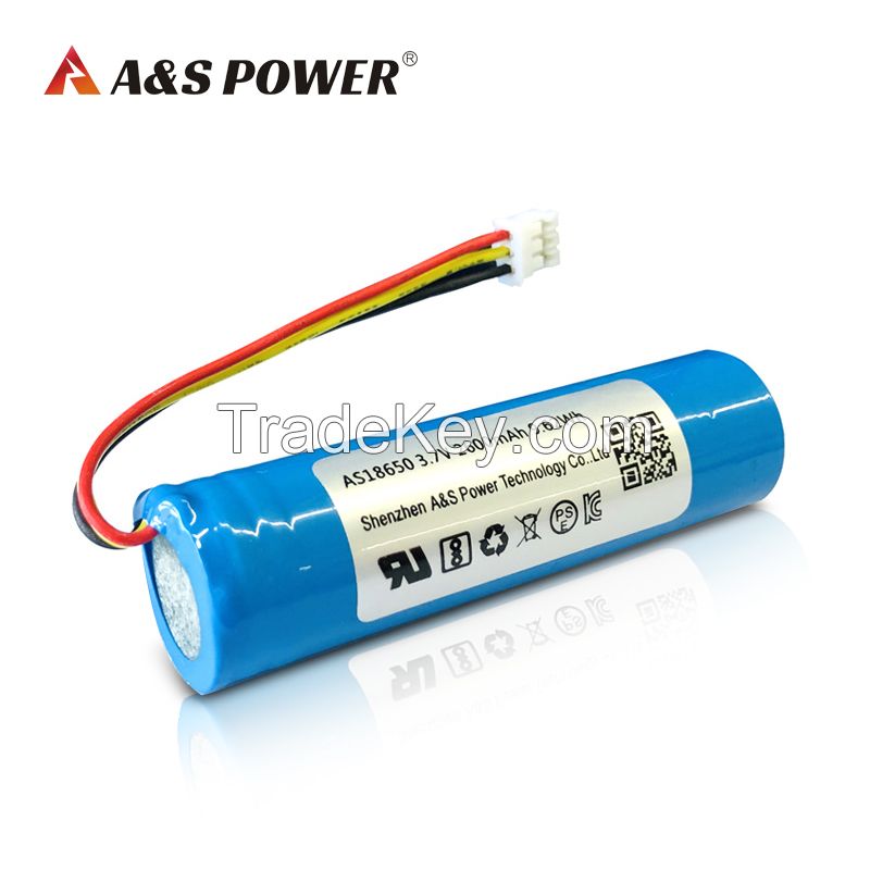 18650 3.7v 2600mAh lithium ion battery with UL2054/IEC62133/KC/CE/UN38.3