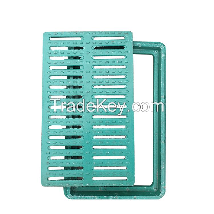 FRP or BMC or SMC manhole Cover Composite plastic Material solid cover, channel cover, gully top
