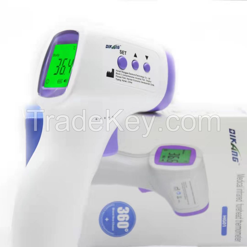 Handheld infrared non contact thermometer gun adults children used thermometer
