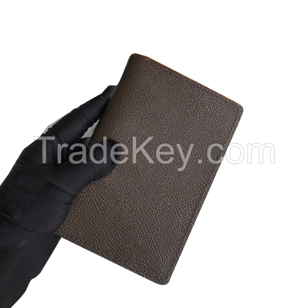 luxury designer wallet passport cover case holder monogram canvas wallet