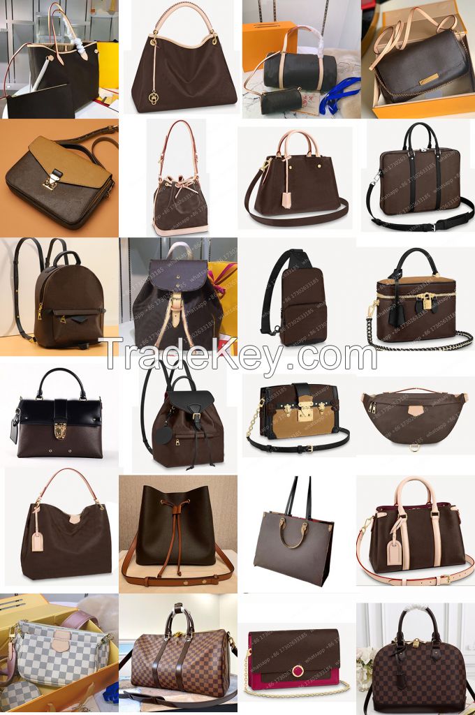 luxury Brand designer travel bag keepall monogram canvas handbag