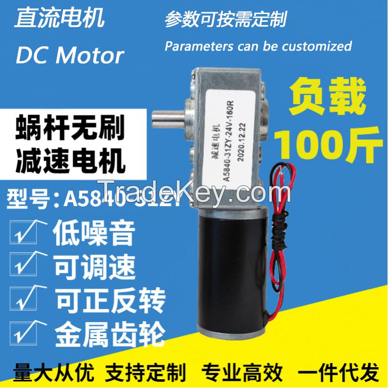 50kg-A5840-31zy 6-24V DC Motor Power 4.8W Doll Machine Apply Can Be Customized According to The Size and Parameters