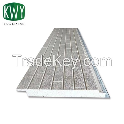EPS Sandwich Wall Panels 100mm and Sandwich Panel Material for Prefabricated House Use