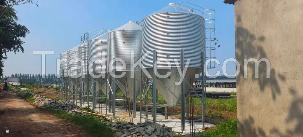 1.5tons to 32tons poultry farm silo