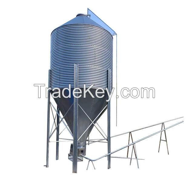 1.5tons to 32tons poultry farm silo