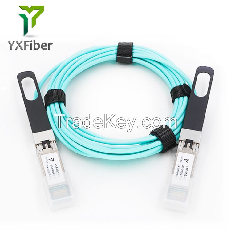 25G SFP28 AOC 1m 2m 3m 4m 5m 7m 10m Active Optical Cable Multimode SFP28 25G AOC