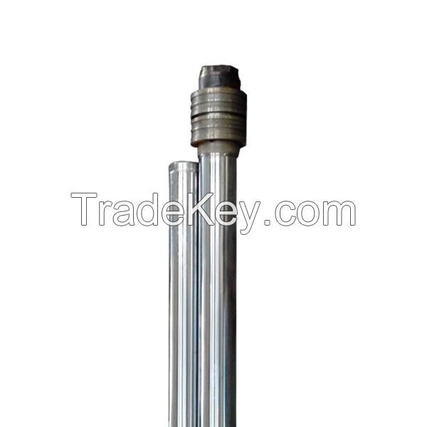Ck45 Induction Hard Chrome Plated Piston Rod For Hydraulic Cylinder