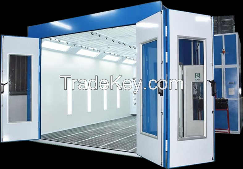 Customized Voltage Car Paint Spray Booth with IR heating