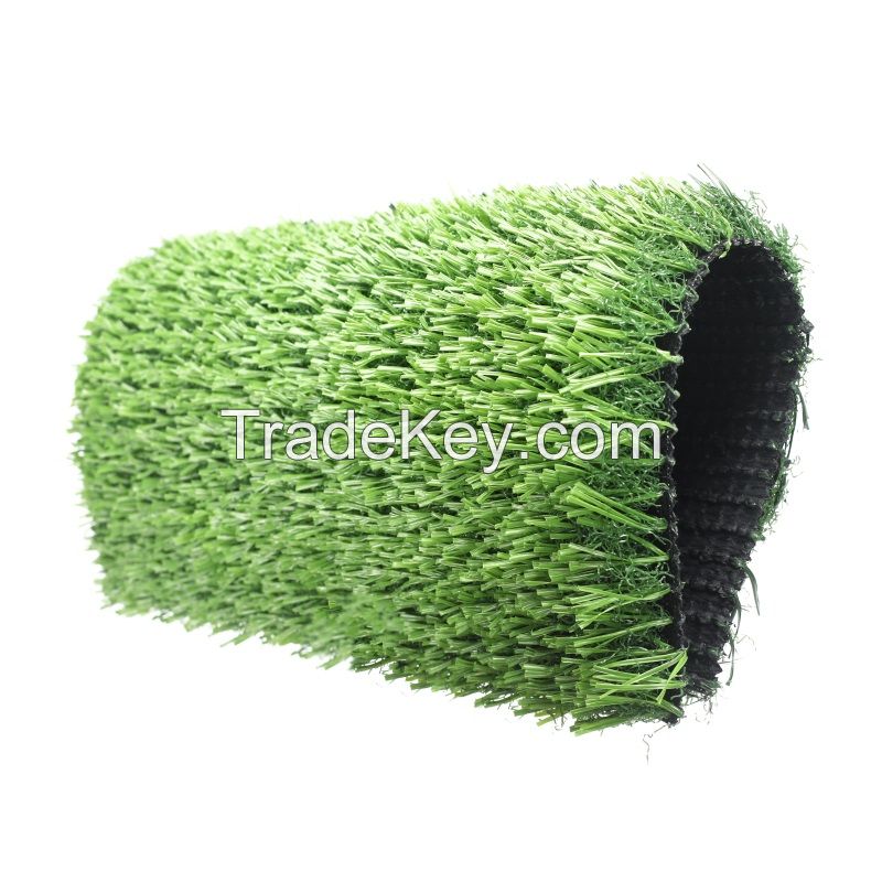 High simulation waterproof artificial grass tile for children playground