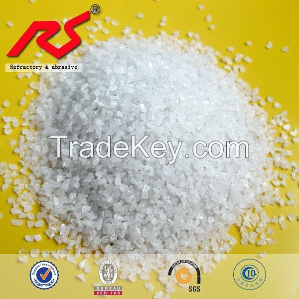 White Fused Aluminum Oxide 0-1MM Refractory Raw Materials For Refractory Castable