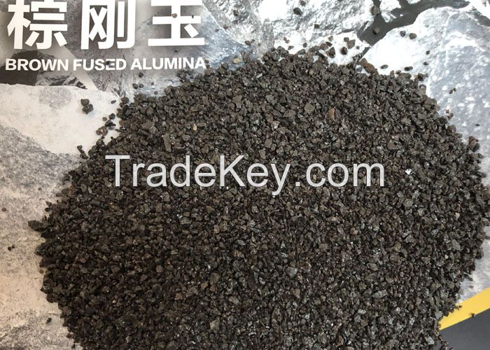 High Temperature Resistance Brown Fused Aluminum Oxide BFA Gri1-3MM For Continous Casting Refractory