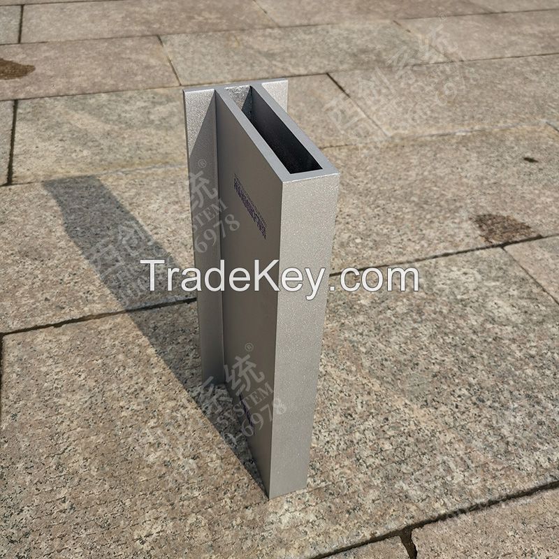 ä¸”-shaped fine steel for fireproof curtain wall