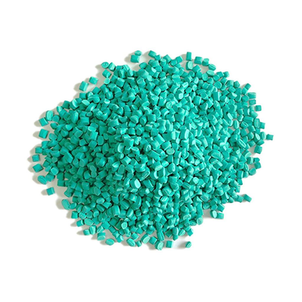 Green Color Masterbatch for Blown,Injection and Extrusion Mould