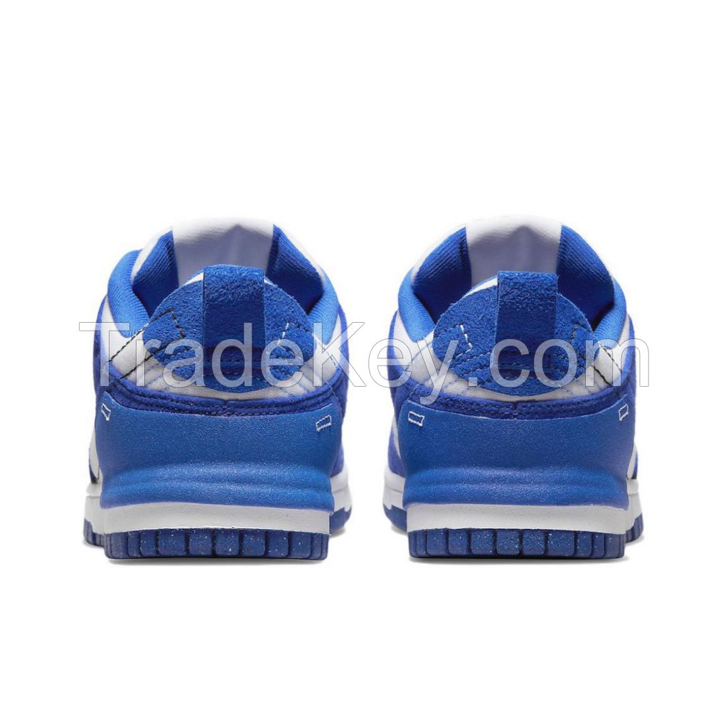Nike Dunk Low Disrupt 2 Retro casual sneakers with white and blue recyclable materials