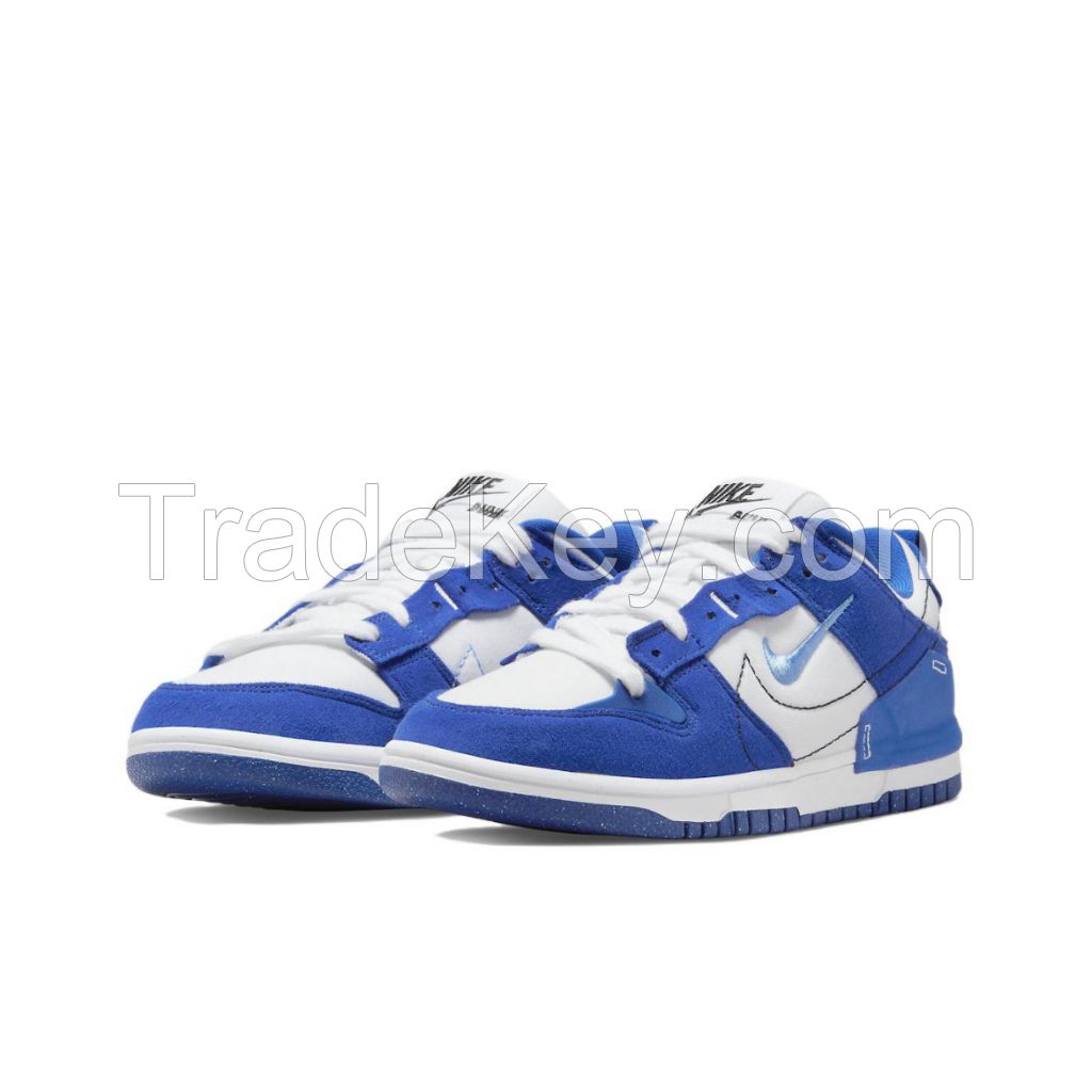 Nike Dunk Low Disrupt 2 Retro casual sneakers with white and blue recyclable materials