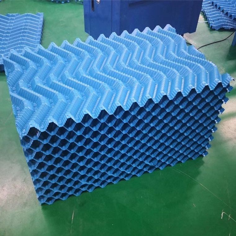 Blue Color S Wave Cooling Tower Fill Material