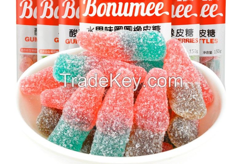 Fudge Gummy candy sour juice QQ sugar 150g small snack snack leisure candy