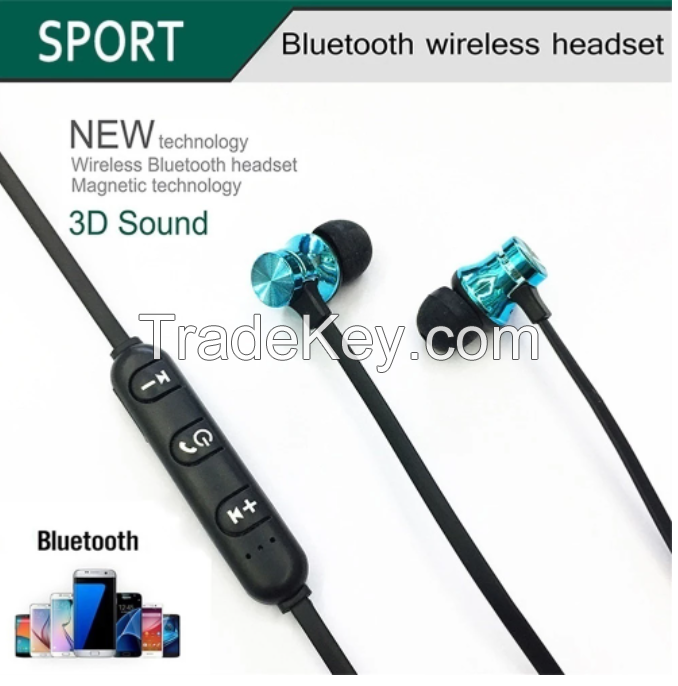 Future Magnetic Adsorption Wireless Bluetooth 4.2 In-Ear Earphone Sports Headphone Stereo Earpiece Fone De Ouvido For Phone