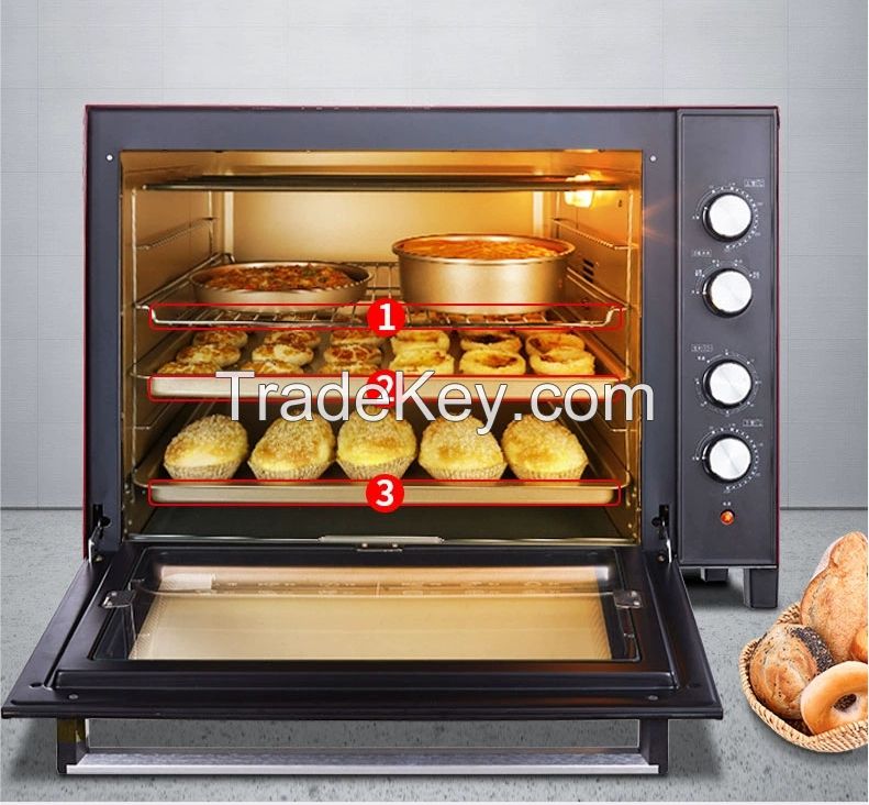 Large capacity 100L cake bread baking hot air oven electric oven household