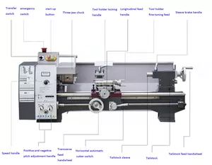 Hs250s-v small multi-functional metal lathe used for drilling precisio