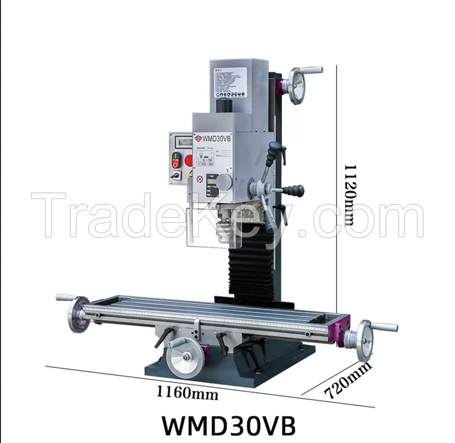 WMD30VB Multi-Purpose Vertical Desktop Mini Milling And Drilling Machi