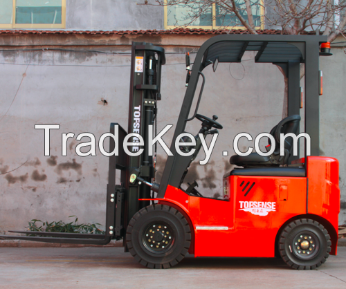 1.5 Ton electric forklift battery power pallet fork lifts