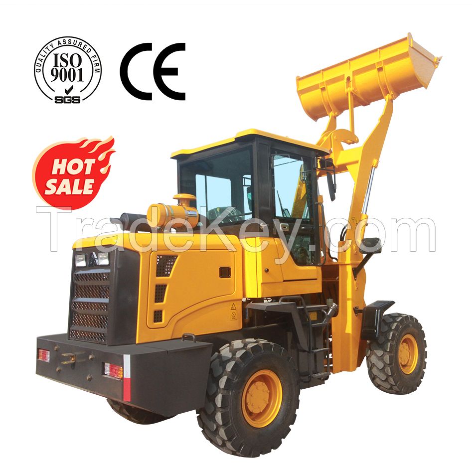 China factory price CE Approved 1.5 ton front end loader wheel loaders