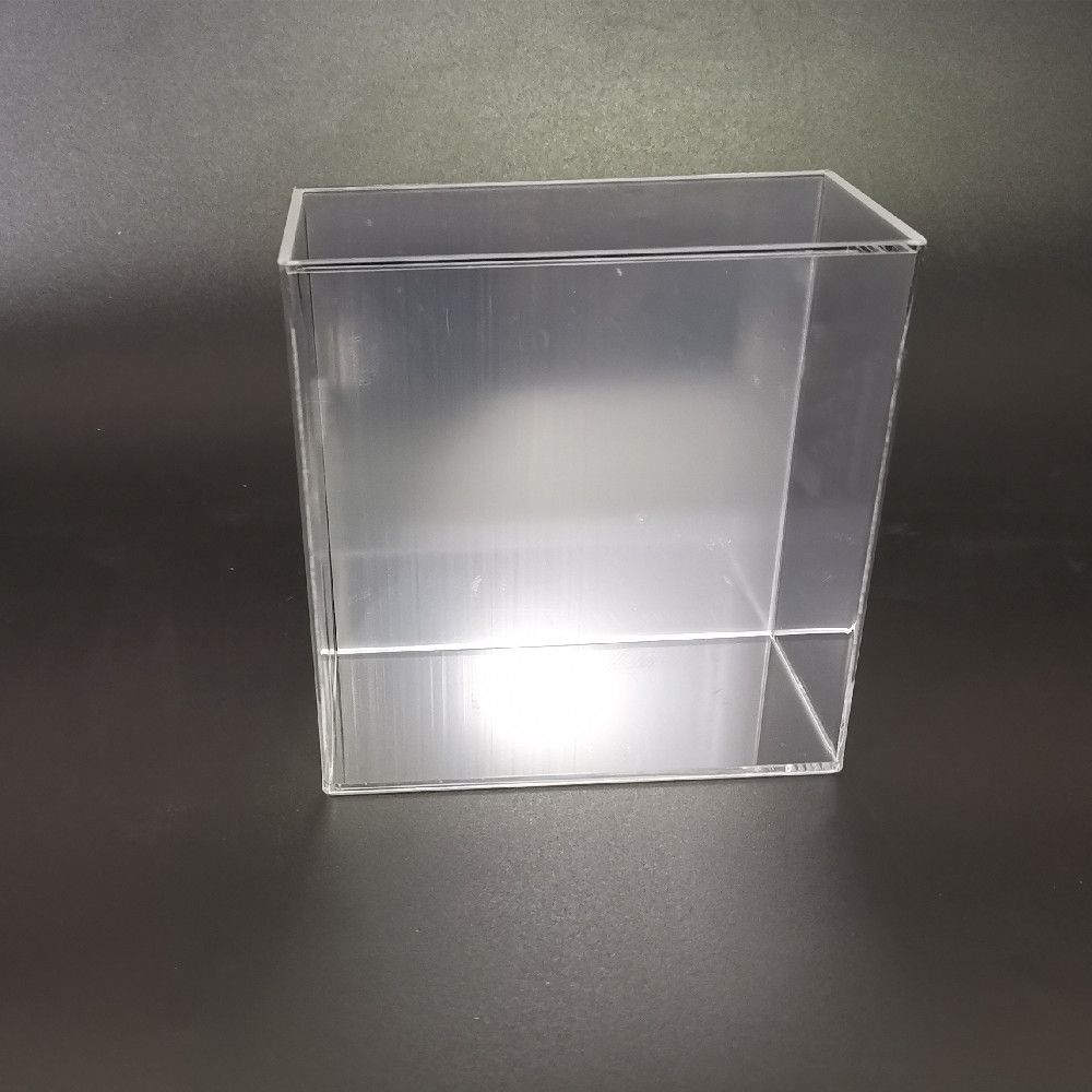 Custom clear acrylic display storage box
