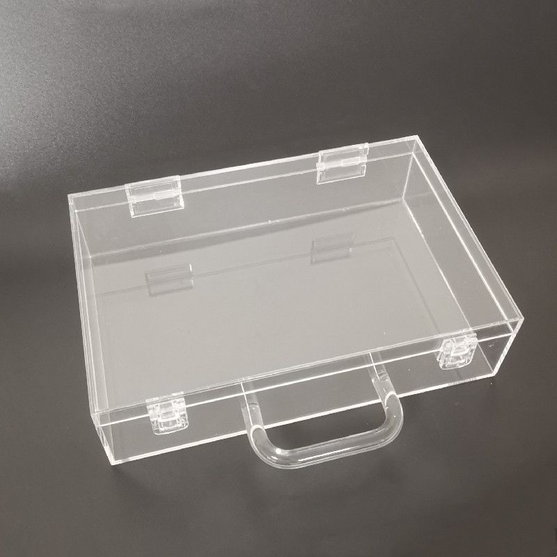 Custom clear acrylic handbag box