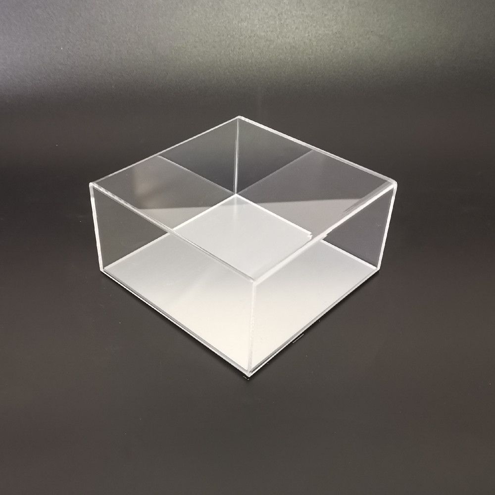 Custom clear acrylic display storage box