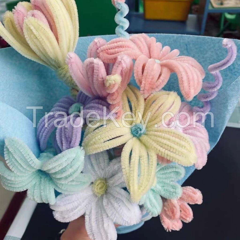 Free sample multicolour chenille stems pipe cleaners loopy handmade craft loopy g little chenille stems  jumbo roll craft