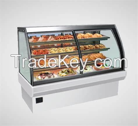 Cold dish display cabinet duck neck cooked food preservation cabinet brine restaurant skewer cake arc refrigerated dish commercial