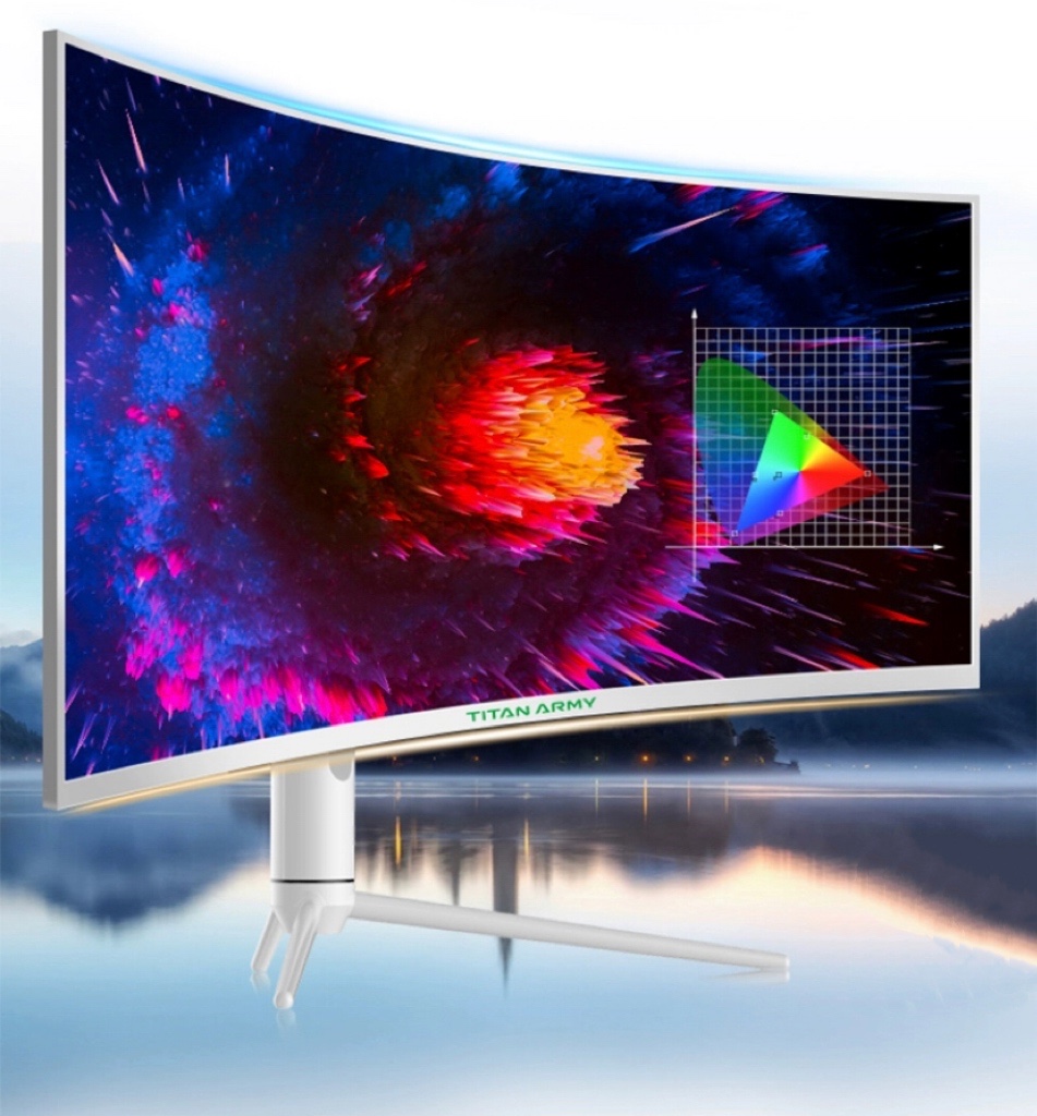 34 inch hairtail screen quasi 4K curved surface 144hz E-sports 21:9 2K display 165hz