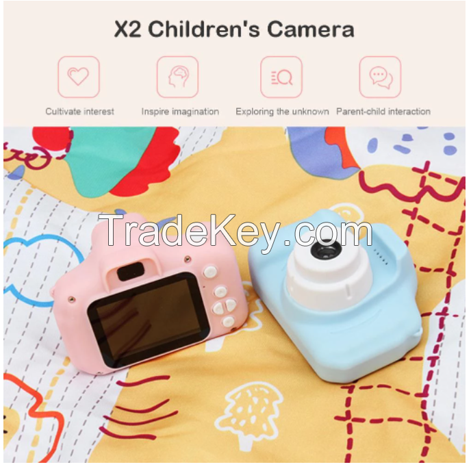 Children Kids Camera Mini Educational Toys For Children Baby Gifts Birthday Gift Digital Camera 1080p Projection Video Camera