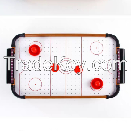Portable Tabletop Air Hockey Arcade Table for Game Room, Living Room