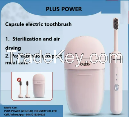 Travel electric toothbrush Set Sterilizing and Drying Electric Toothbrush