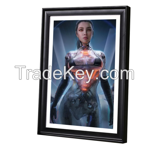 21.5 Inch Electronic Wifi Digital Photo Frame With Wifi Picture Screen Nft For Art Gallery