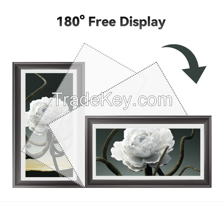 49 Inch Electronic Wifi Digital Photo Frame With Wifi Picture Screen Nft For Art Gallery