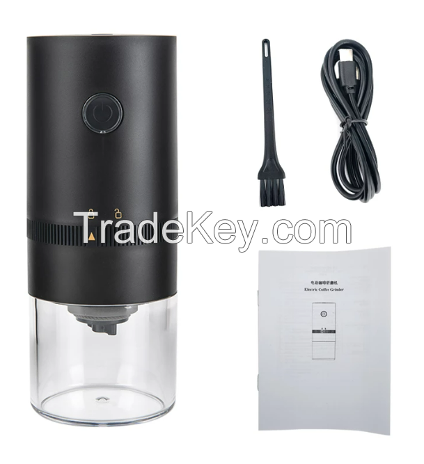 New Upgrade Portable Electric Coffee Grinder TYPE-C USB Charge Profession Ceramic Grinding Core Coffee Beans Grinder VOCORY