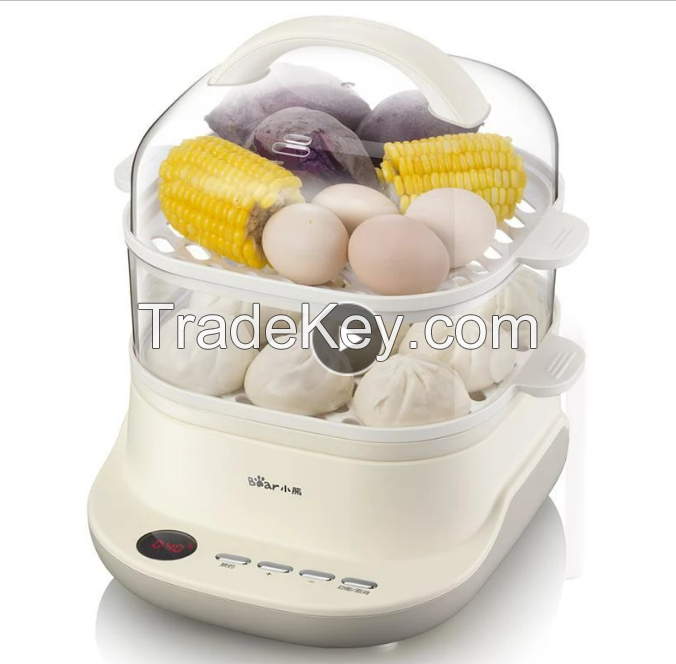 Electric Steamer Food Steamer Multi-Function Home Small Large-Capacity Double-Layer Steamer Rice