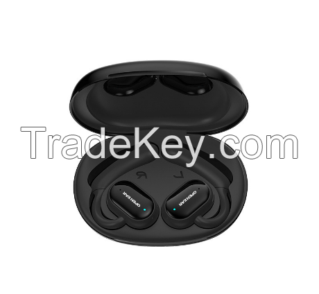 True tws bone conduction Bluetooth headset 24H long battery life touch-free TWS Bluetooth headset