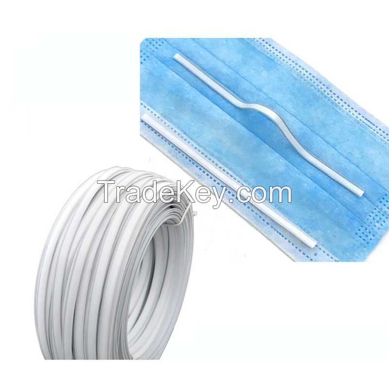 Factory Nose Clip Bridge For Face Mask 3mm 4mm 5mm Nose Wire