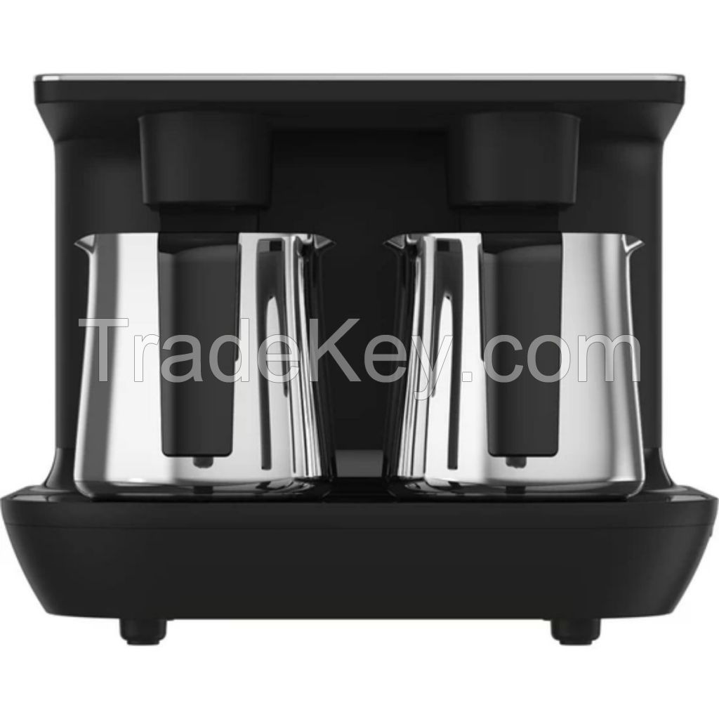 Arcelik TKM9961 Telve Turkish Coffee Machine, 20 Cup Highly Sparkling Electric Automatic Pot Espresso Maker