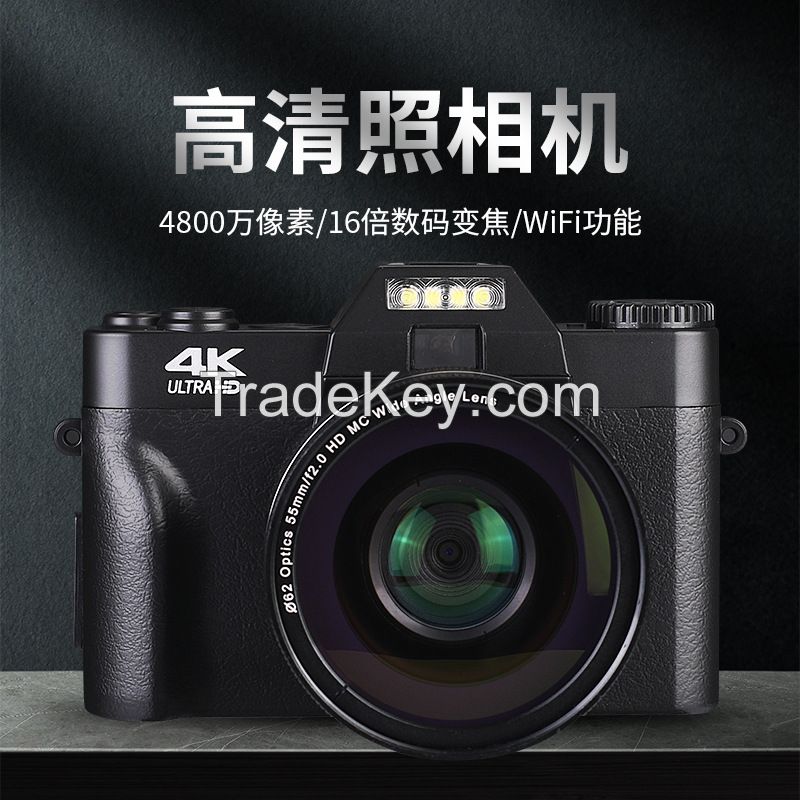 4K HD Digital Camera Miniature Single Retro With Wifi Student Digital Camera