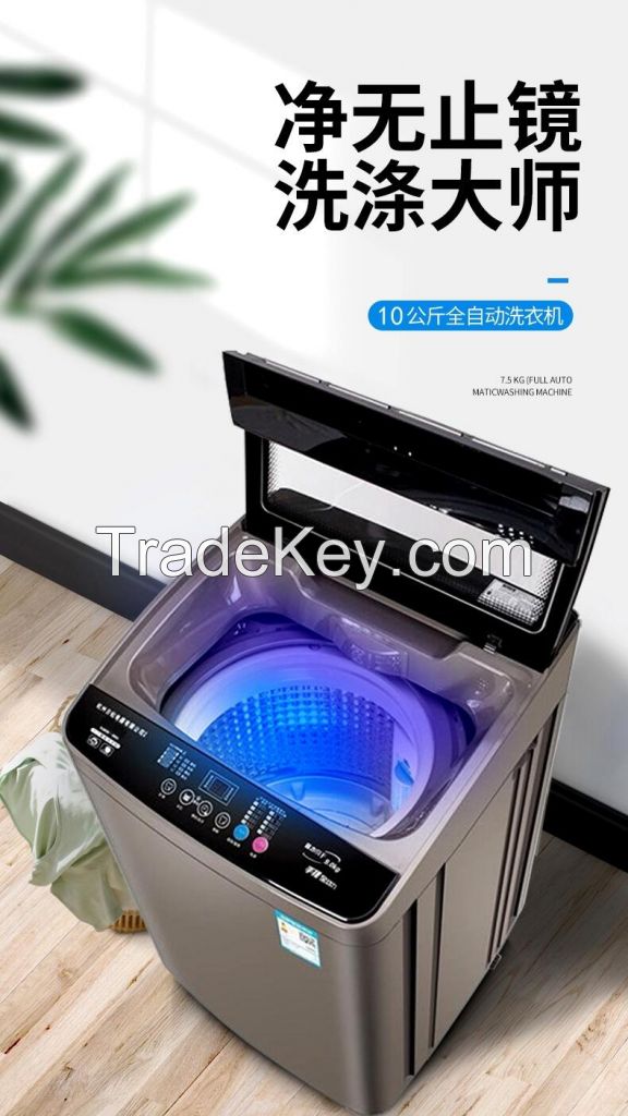 Automatic Washing Machine Household 10-13kg Capacity Washing and Drying Integrated Hot Air Dry Sterilizing Washing Machine 220V