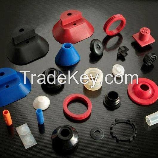Molded Polychloroprene Rubber Products Rubber Spare Parts For Industrial Usage