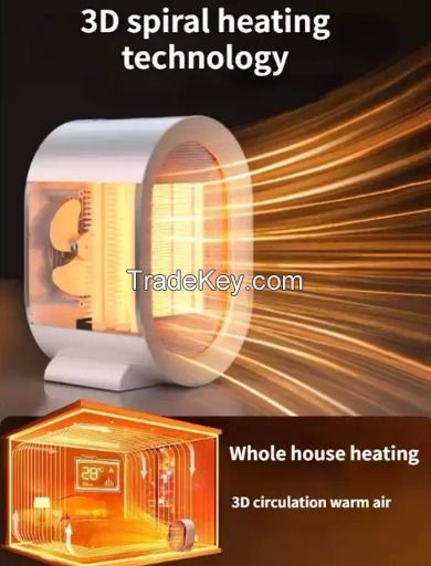 Wholesale 1200W Fast Heating Fan Winter Warmer Overheat Room Heating Stove Household Air Heaters 220V Portable Electric Heater